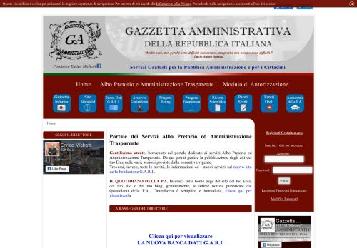 
                            1. Homepage - Gazzetta Amministrativa