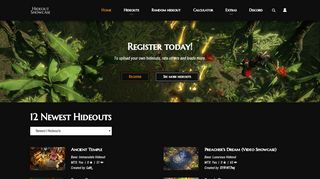
                            8. Homepage - Hideoutshowcase.com