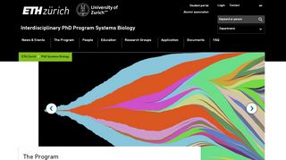 
                            6. Homepage - Interdisciplinary PhD Program Systems Biology ...