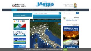 
                            7. Homepage | MeteoAM.it - Servizio Meteorologico Aeronautica Militare