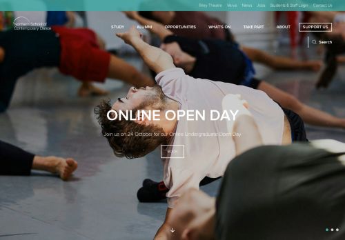 
                            6. Homepage - Northern School of Contemporary Dance Northern ...