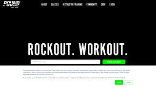 
                            9. Homepage • POUND: Rockout. Workout.®