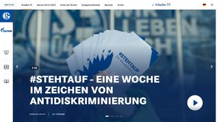 
                            1. Homepage - Schalke TV - Schalke 04