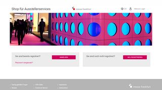 
                            2. Homepage | Shop für Ausstellerservices - Shop for Exhibitor Services