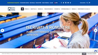 
                            3. Homepage - Università Roma Tre