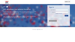 
                            1. HomePort® Login - container shipping and ocean freight - APL