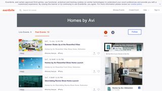 
                            6. Homes by Avi Events | Eventbrite