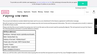 
                            9. Homes for students - Paying the rent - HOAS