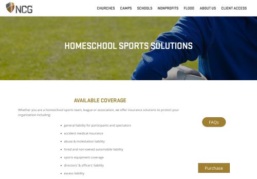 
                            10. Homeschool Sports Solutions | NCG Insurance