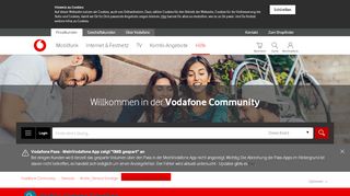 
                            5. Homespot Login schlägt fehl - Vodafone Community