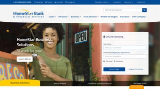 
                            6. HomeStar Bank: Deposit and Loan services in Kankakee and Will ...