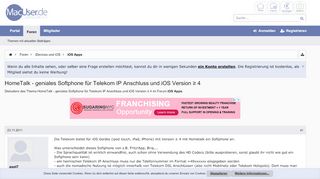 
                            11. HomeTalk - geniales Softphone für Telekom IP Anschluss und iOS ...