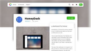 
                            6. HomeyDash | Homey Apps