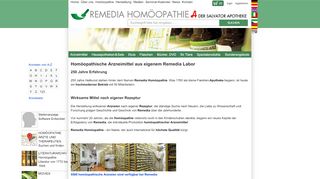 
                            7. Homöopathische Arzneimittel aus eigenem Labor - Remedia ...