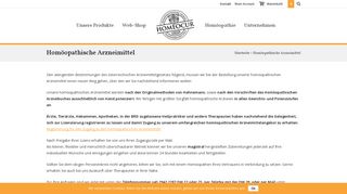 
                            4. Homöopathische Arzneimittel - Homeocur