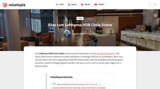 
                            1. HON Circle: So erreicht man den höchsten Lufthansa Status | reisetopia