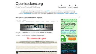 
                            1. Hon3yHD is Open for Donation Signup! - Private Torrent ...
