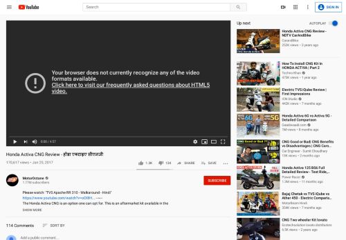 
                            13. Honda Activa CNG Review - होंडा एक्टाइए सीएनजी - YouTube