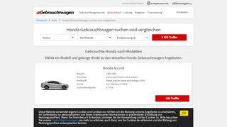 
                            11. Honda Gebrauchtwagenhändler und Autohäuser in Schleswig ...