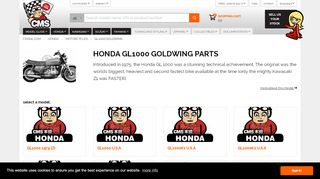 
                            12. Honda GL1000 GOLDWING parts: order spare parts online at CMSNL