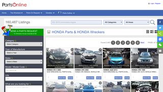 
                            10. HONDA HONDA CR-V Parts & HONDA CR-V Wreckers - PARTS and ...