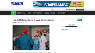 
                            13. Honda Malaysia hosts EiMAS training course - Autoworld ...