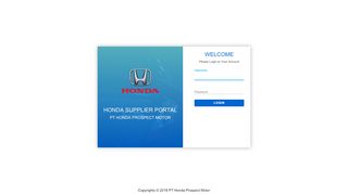 
                            4. Honda Supplier Portal