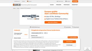 
                            4. Honda Varadero Xl 125 Angebote bei mobile.de kaufen - mobile suchen