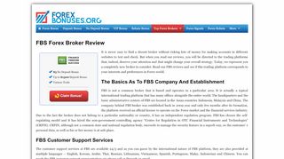 
                            13. Honest and Fair Review of FBS - Can This Forex Broker Be Trusted?