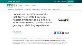 
                            9. honestbee launches a world's first 'NewGen Retail' concept: habitat by ...
