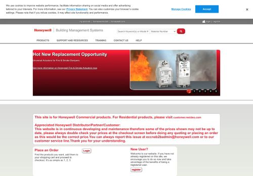 
                            13. Honeywell Customer Portal