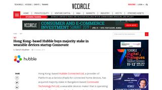
                            10. Hong Kong-based Hubble buys majority stake in wearable devices ...