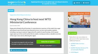 
                            8. Hong Kong China to host next WTO Ministerial Conference ...