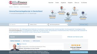 
                            8. Honorarfinanzanlageberater - auf WhoFinance