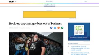 
                            6. Hook-up apps put gay bars out of business | Stuff.co.nz