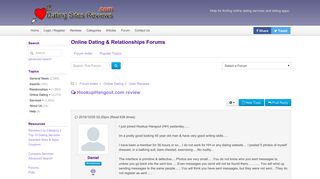 
                            12. HookupHangout.com review - Dating Sites Reviews
