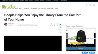 
                            13. Hoopla Helps You Enjoy the Library From the Comfort ... - Lifehacker