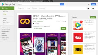 
                            6. HOOQ - Stream & Watch Movies, TV Series & More - Apps on Google ...