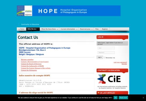 
                            10. HOPE » Contact Us