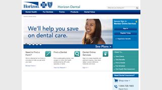 
                            13. Horizon Dental - Horizon Blue Cross Blue Shield