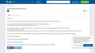 
                            4. Horizon HD Recorder Wlan Problem - mydealz.de