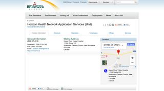 
                            11. Horizon Health Network Application Services (Unit)