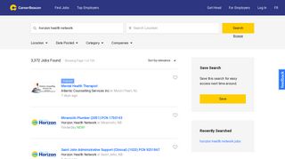
                            12. horizon health network Jobs | careerbeacon.com