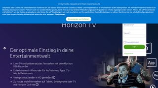 
                            5. Horizon TV Paket - Unitymedia