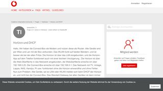 
                            8. Horizon und DHCP | Unitymedia Community