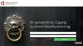 
                            4. HORN & COSIFAN - Mobilfunkportal: Startseite