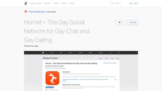 
                            11. Hornet – The Gay Social Network for Gay Chat and Gay Dating ...