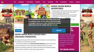 
                            6. Horse Haven World Adventures kostenlos spielen | Sat1Spiele