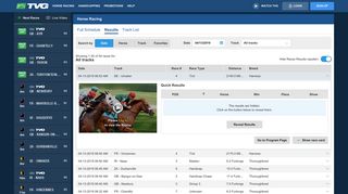 
                            11. Horse Racing Results From Your #1 Horserace Leader TVG - TVG.com