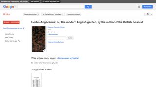 
                            7. Hortus Anglicanus; or, The modern English garden, by the author of ...